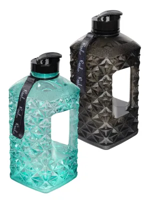 Real Active Double 2.2L Water Bottle Bundle (available in different colours)
