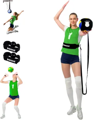 Regius Volleyball Training Equipment 3.0 - Premium Solo Trainer, Perfect for Beginners Practicing Serving, Setting and Spiking, Great Gift Idea …