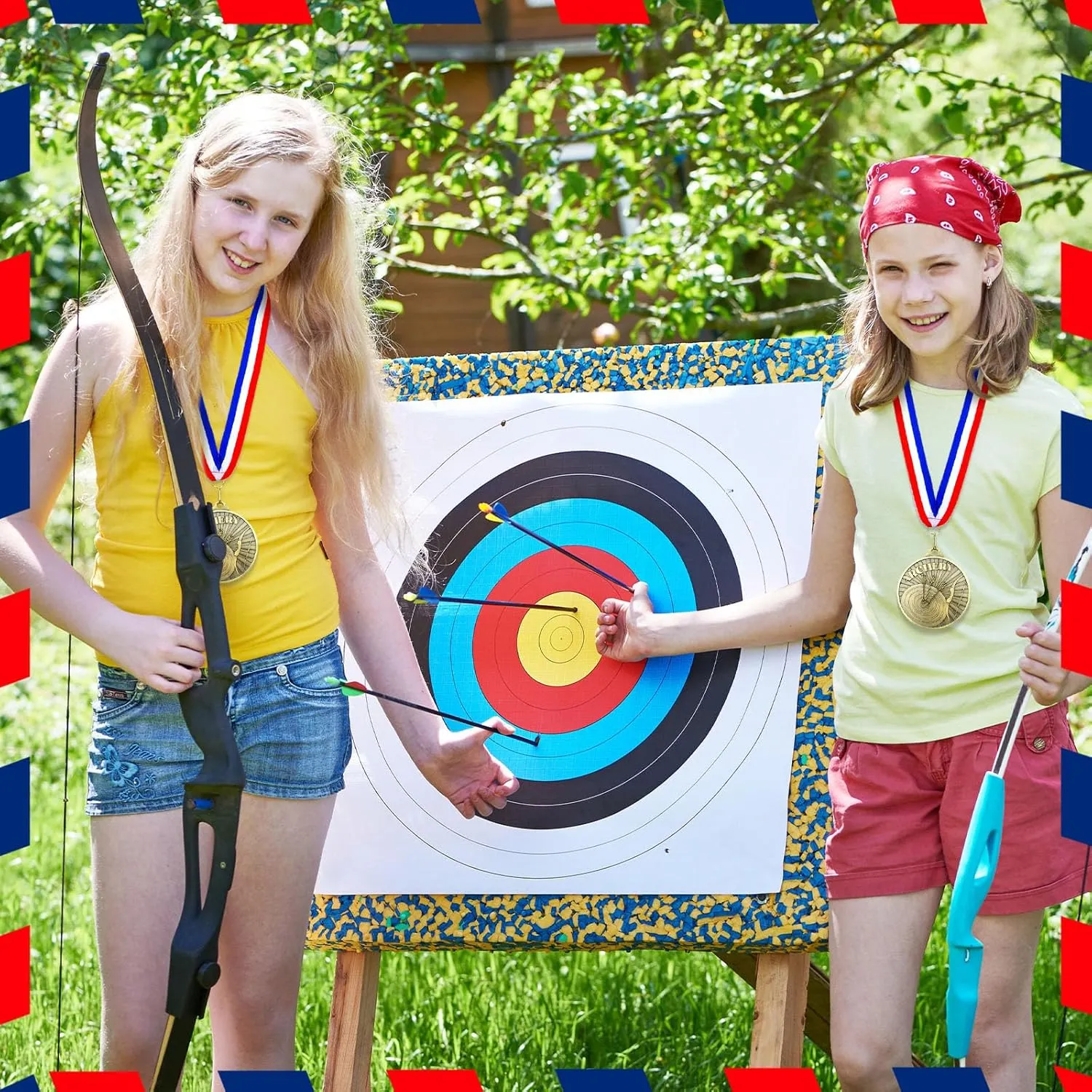 Remuuly 30 Pcs Award Medals Bulk 2'' Gold Trophy Award Winner Metal First Place with Neck Ribbons Award Prize Gift for Tournaments Match Sports Competition Teams Adult