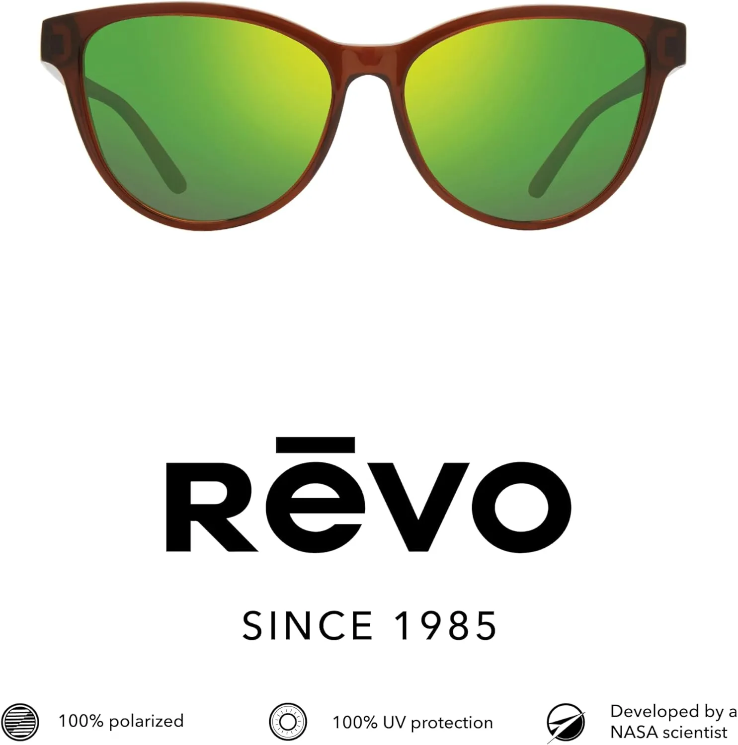 Revo Sunglasses Daphne: Women's Polarized Lens with Eco-Friendly Cat Eye Frame