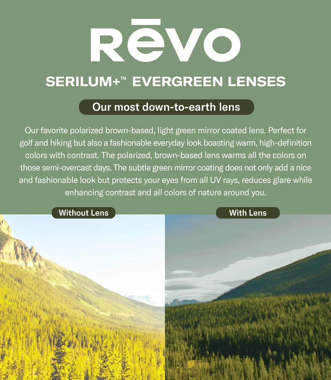 Revo Sunglasses Daphne: Women's Polarized Lens with Eco-Friendly Cat Eye Frame