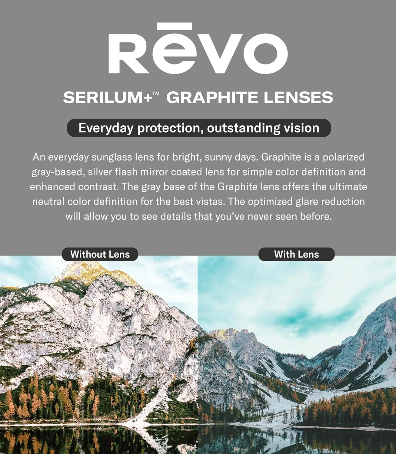 Revo Sunglasses Descend Z: Polarized Rimless Lens with Stainless Steel Arms