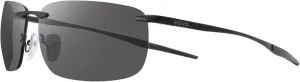 Revo Sunglasses Descend Z: Polarized Rimless Lens with Stainless Steel Arms