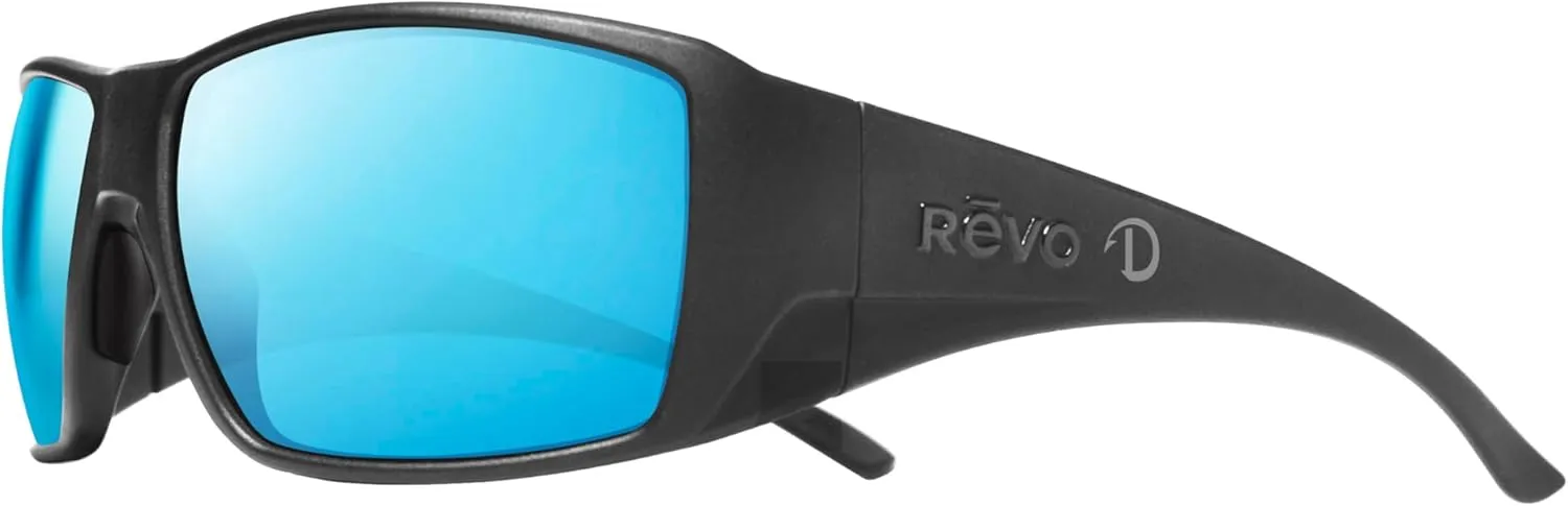 Revo Sunglasses Dune: Polarized Lens with Large Sport Wrap Side Shield Frame