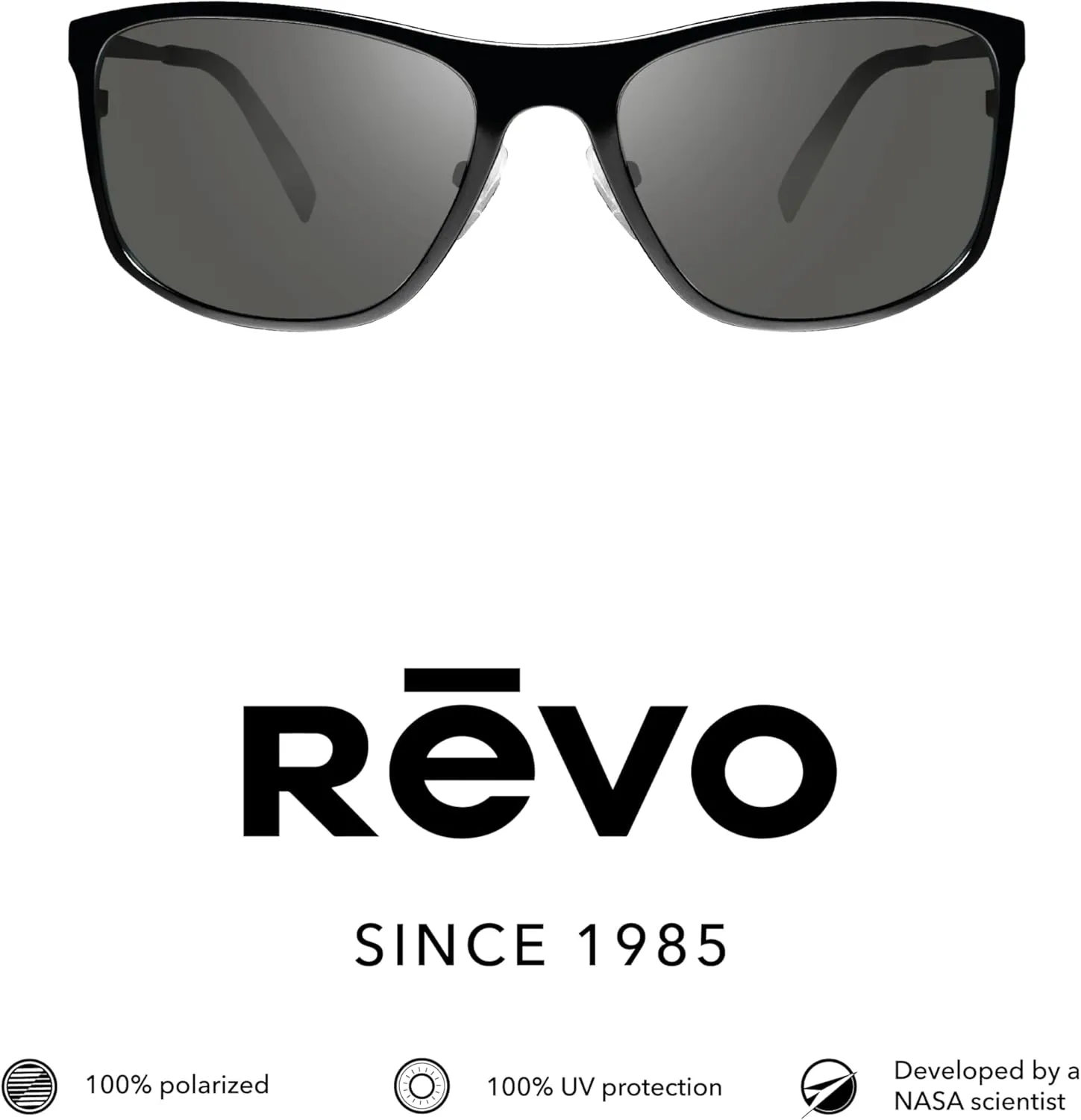Revo Sunglasses Meridian: Polarized Lens with Titanium Wraparound Frame