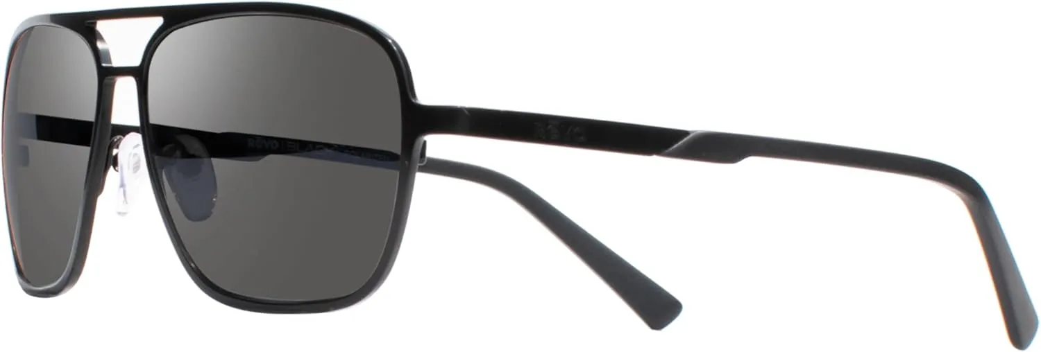 Revo Sunglasses Meridian: Polarized Lens with Titanium Wraparound Frame