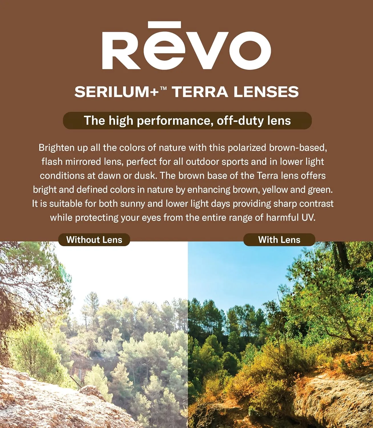 Revo Sunglasses Sammy: Women's Polarized Lens with Eco-Friendly Butterfly Frame