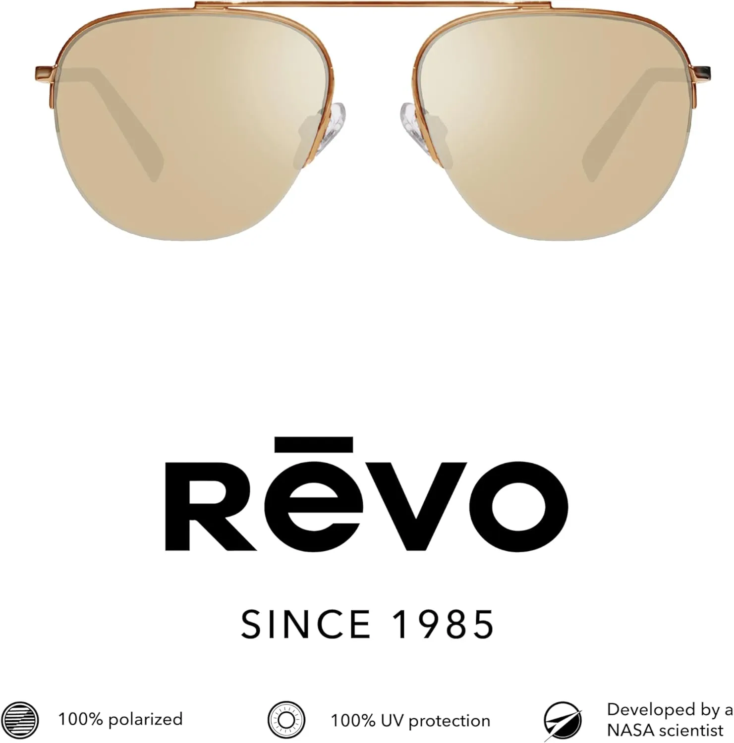 Revo Sunglasses x Annika I: Polarized Lens with Navigator Frame