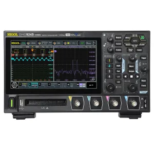RIGOL Digital Oscilloscope DHO924S 250MHz Frequency Band   12-bit Vertical Resolution   Maximum 1.25 GSa/s Sample Rate   4 Analog Channels   1CH Built-in Signal Generator