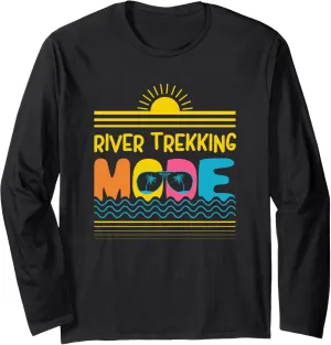 River Trekking Mode River Climbing Adventure Sports Long Sleeve T-Shirt