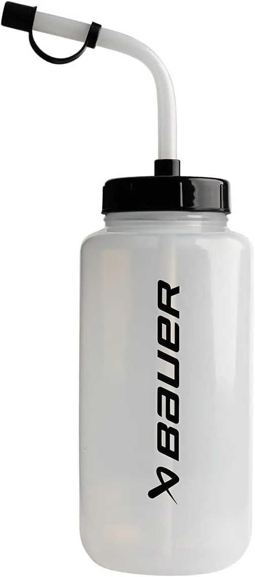 S23 Straw Top Hockey Clear Water Bottle, BPA Free