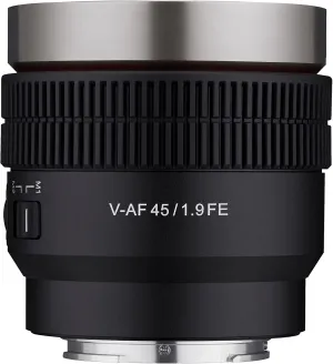 Samyang 45mm T1.9 Full Frame Cine Auto Focus Lens for Sony E (SYCAF45-NEX)