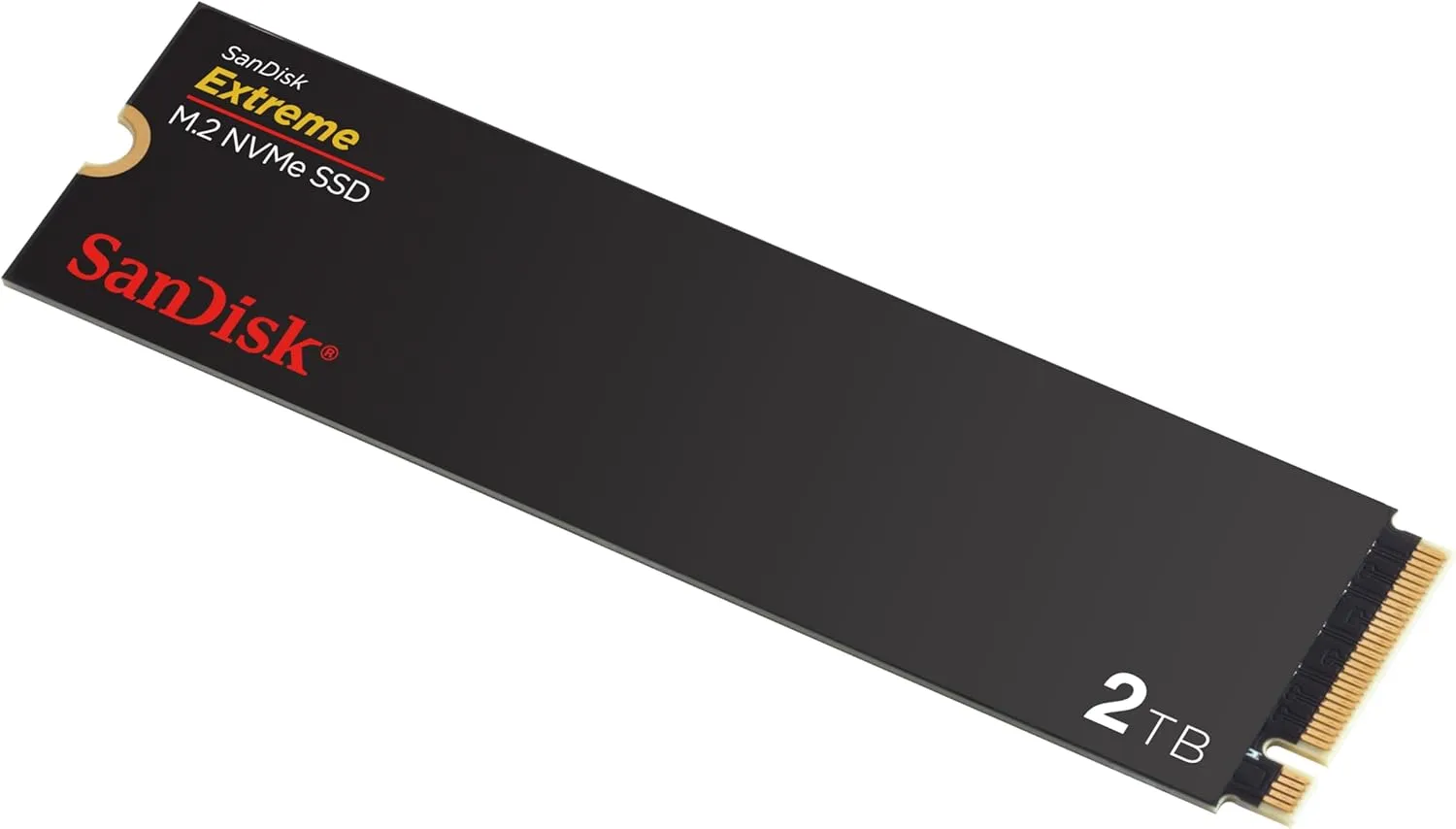 SanDisk 2TB Extreme M.2 NVMe SSD - PCIe Gen 4.0, Up to 5,150 MB/s - Internal Solid State Drive - SDSSDX3N-2T00-G26
