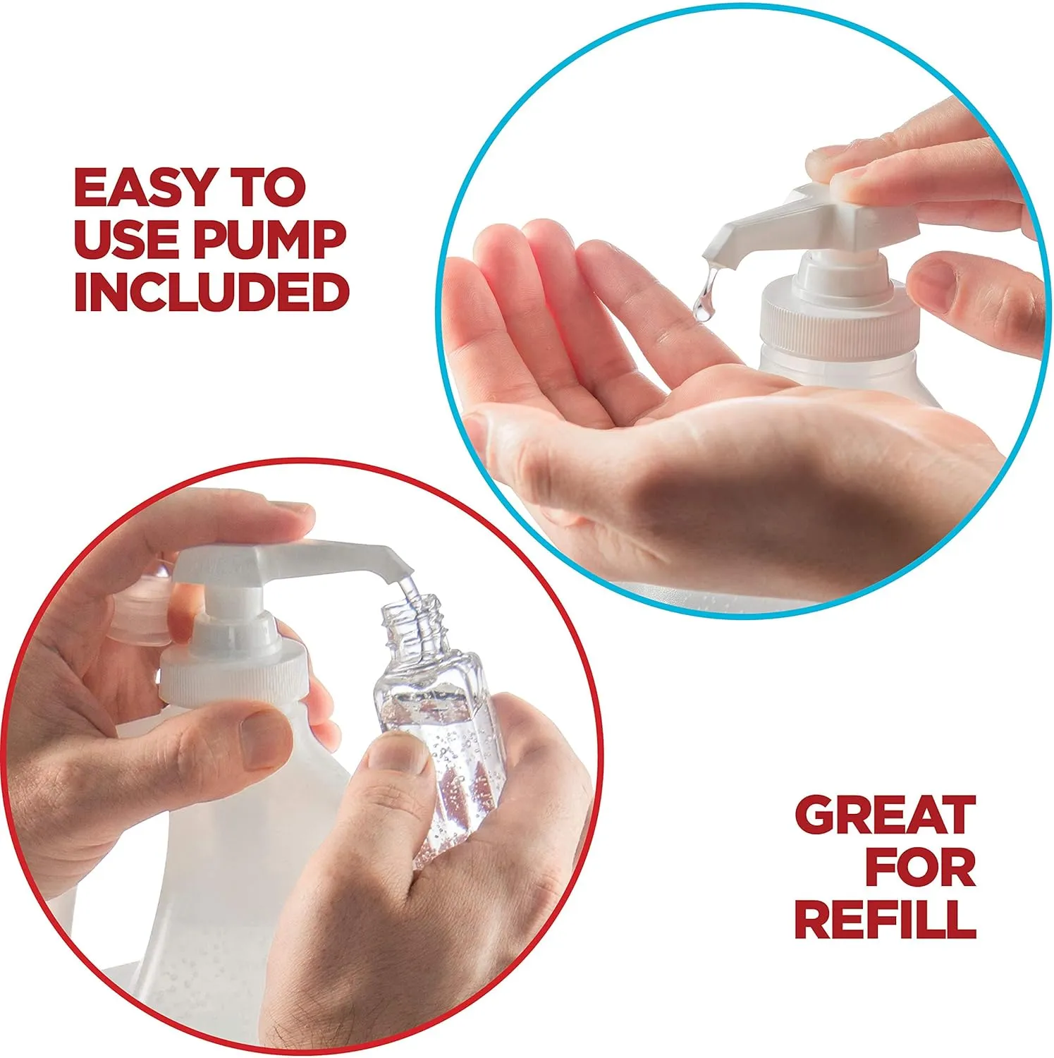 Sanit Moisturizing Hand Sanitizer Gel 70% Ethyl Alcohol - Kills 99.99% Germs, Advanced Formula with Vitamin E and Aloe Vera - Soothing Gel, Fresh Scent, Made in USA - 1 Gallon with Easy to Use Pump