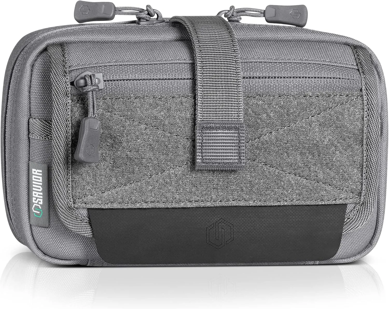 Savior Equipment IFAK Buddy Tactical First-Aid Kit Rip Away MOLLE Pouch Emergency EMT Utility Organization Medical Supply Carrier Outdoor Survival Travel Bag, Attach to Backpack/Belt Loop