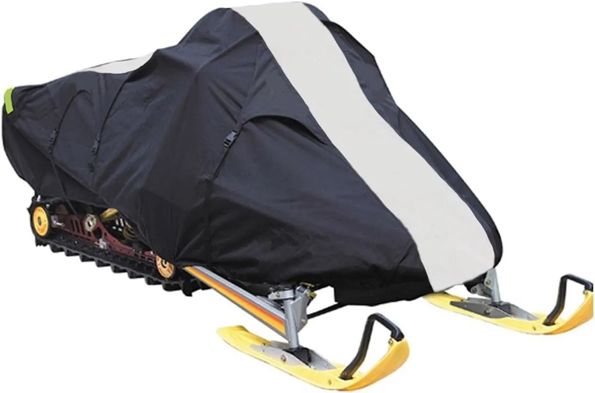SBU 600D Snowmobile Travel and Storage Cover Compatible for 1992-1994 Model Year Polaris INDY LITE GT Sleds. Slush and Mud Protection