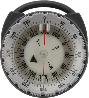 Scuba Diving Compass, Scuba Compass, Diving Compass, 50M Underwater Diving Compass, Magnetic Waterproof Divie Compass with Handle for Scuba Diving Water Sports (Gray)