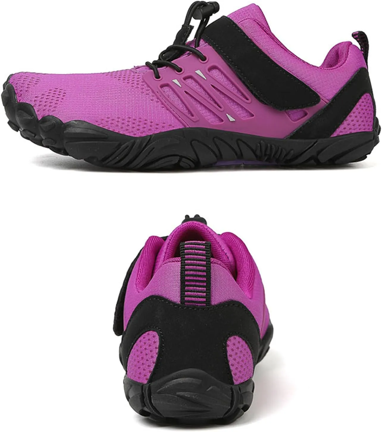 SECHRITE Women's Men’s Barefoot Hiking Shoes Minimalist Trail Running Sneakers Zero Drop Sole Wide Toe Box Parkour Trekking Workout Footwear