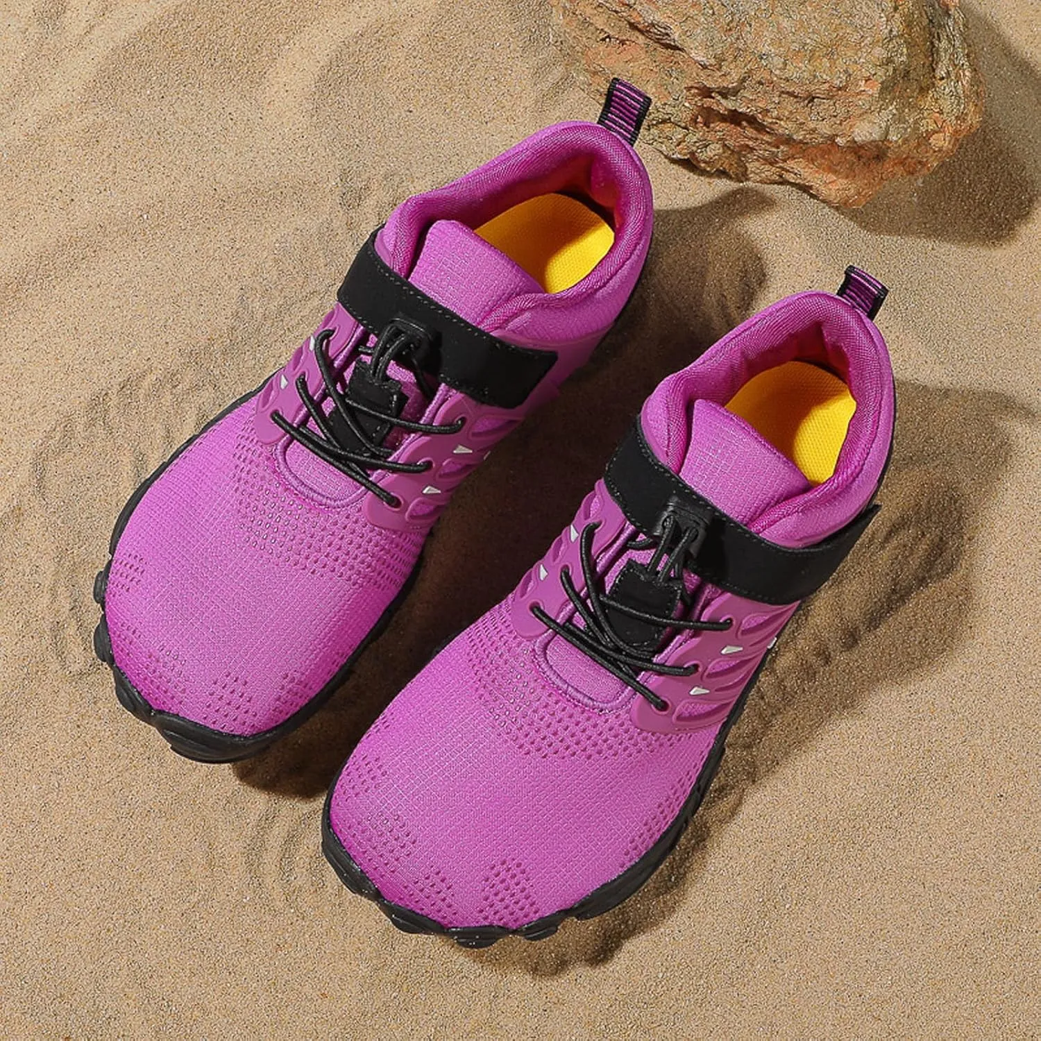 SECHRITE Women's Men’s Barefoot Hiking Shoes Minimalist Trail Running Sneakers Zero Drop Sole Wide Toe Box Parkour Trekking Workout Footwear