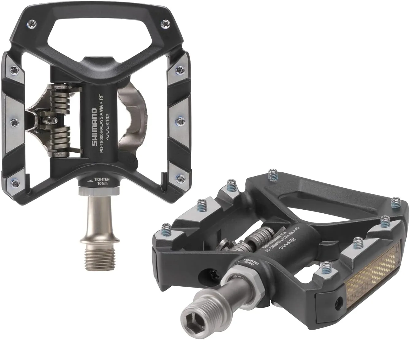 Shimano Deore XT PD-T8000 Pedal Trekking, Black, One Size