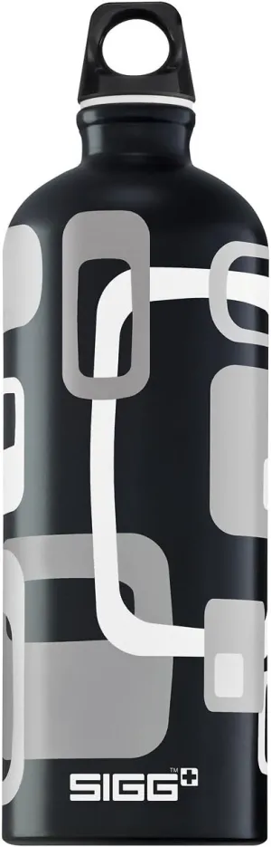 Sigg Design Water Bottle (1.0-Liters, Frames Black)
