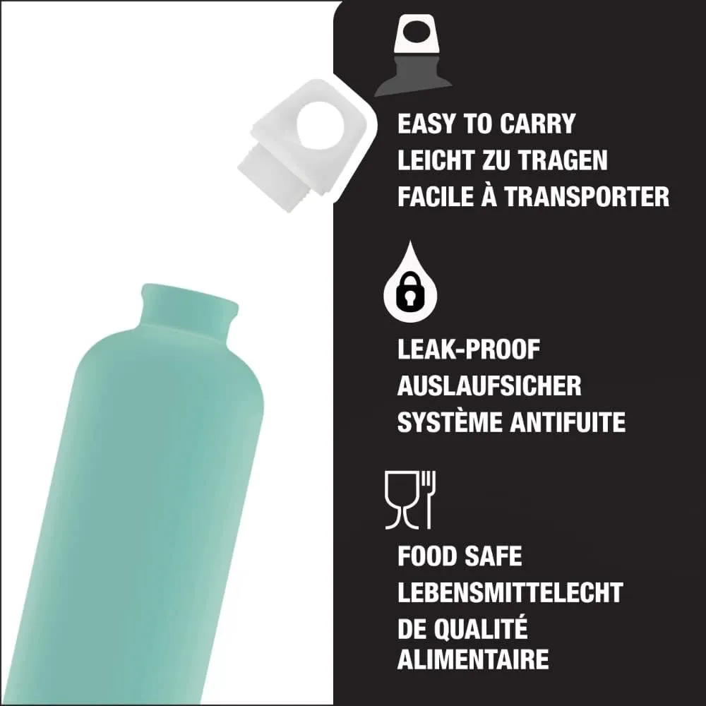 SIGG - Recycled Metal Water Bottle - Traveller - Made in Switzerland - Carbonated Drinks - BPA-Free - 20 Oz