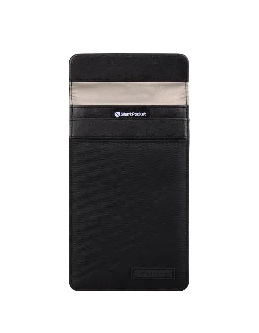 SILENT POCKET Faraday Sleeves Multi-shield for Phones (Medium)