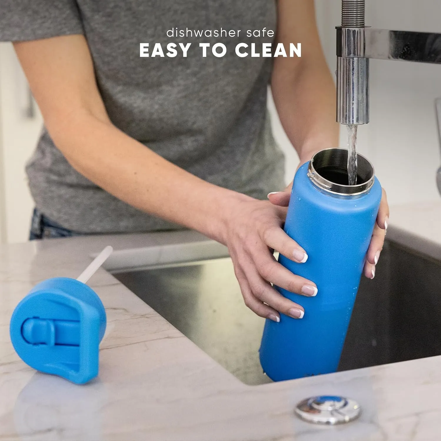 Simple Modern Water Bottle with Straw Lid | Vacuum Insulated Stainless Steel Metal Thermos | Reusable Leak Proof BPA-Free Flask for Sports Gym | Summit Collection | 30oz, Cream Checkmate