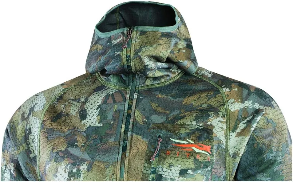 SITKA Men's Grinder Insulated Fleece Camo Hunting Hoody