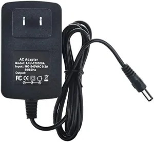 SLLEA 4ft Small AC DC Adapter Compatible with Popcorn Hour A-200 A-210 A-100 Networked Media Tank Digital HD Streamer Power Supply Cord Cable PS Charger Mains PSU