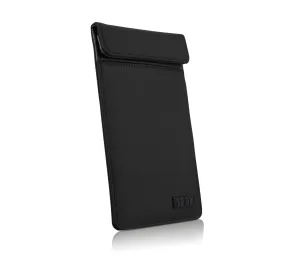 SLNT Faraday Sleeves for Phones Weatherproof Nylon Black - Plus