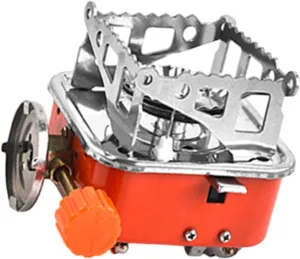 Small Camp Stove Folding Backpacking Camping Stove Burners Light Weight Cooking Stove for Outdoor Camping Hiking