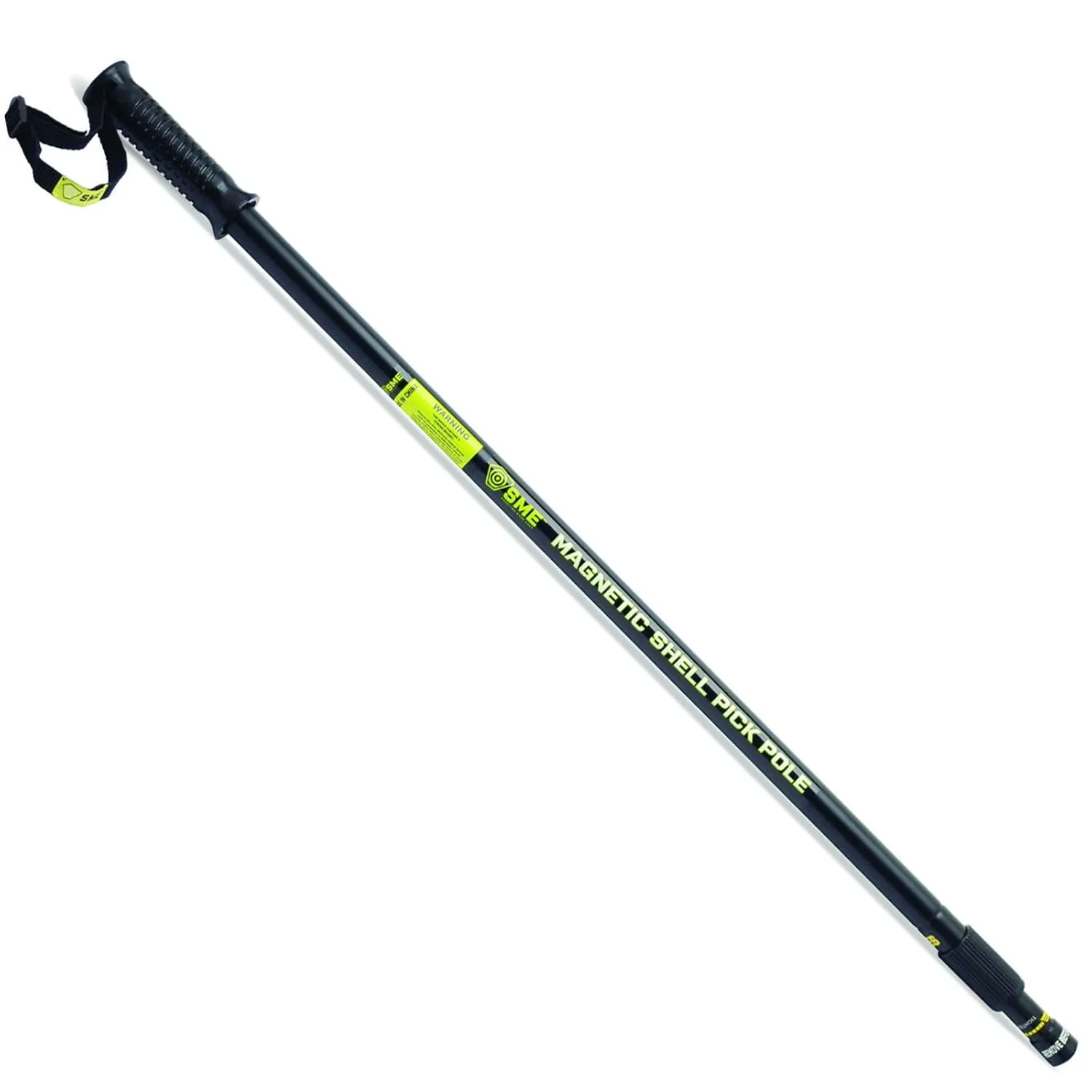 SME Magnetic Shell Pickup Pole Versatile Adjustable Extendable Length 38" to 56" Telescoping Aluminum Poles with Magnet End