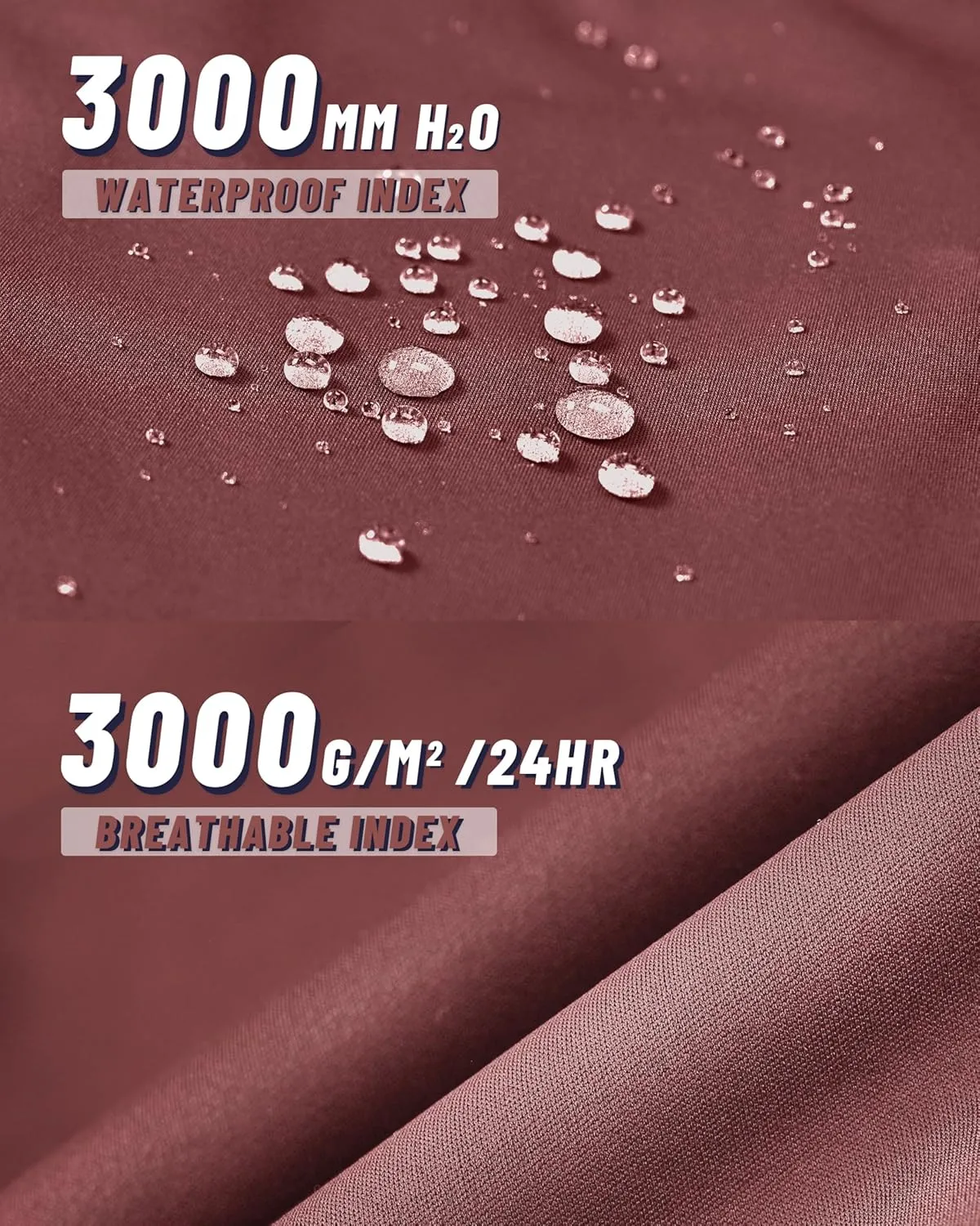 Softshell Jacket Women Fleece Lined Lightweight Jacket Waterproof Coat with Hooded Outdoor Hiking