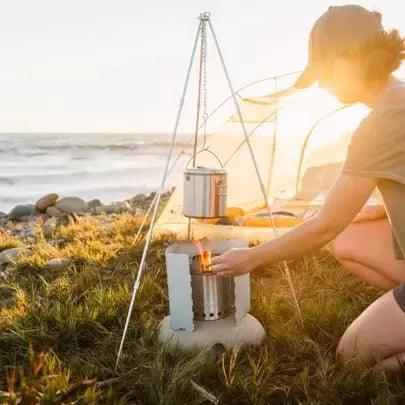 Solo Stove Pot 900/1800/4000 Stainless Steel Companion Pots | Designed for use with Lite/Titan/Campfire Solo Stoves