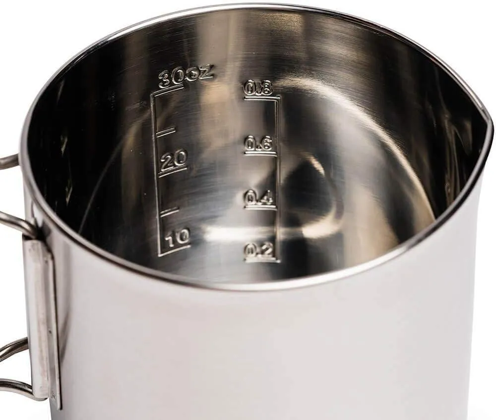 Solo Stove Pot 900/1800/4000 Stainless Steel Companion Pots | Designed for use with Lite/Titan/Campfire Solo Stoves