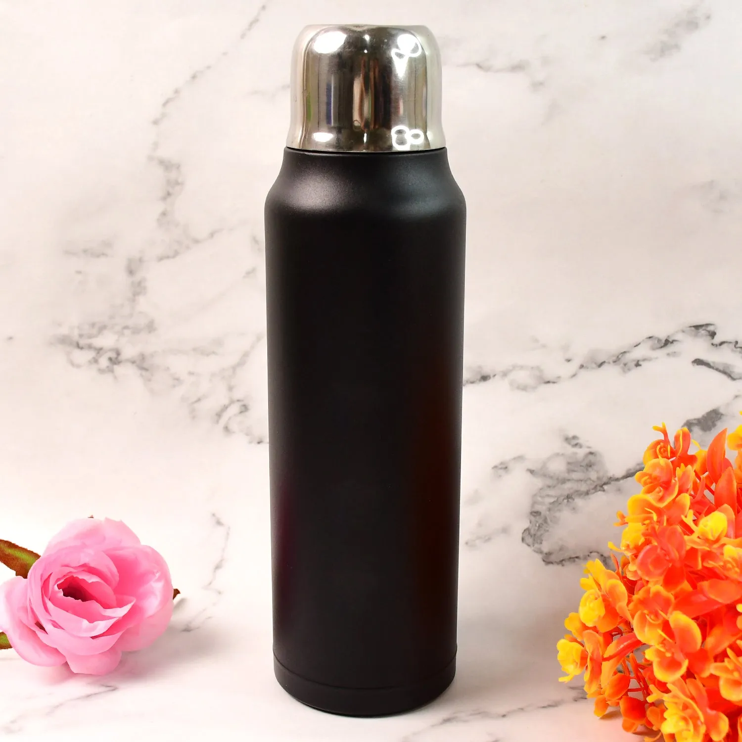 Stainless Steel Vacuum Water Bottle   Hot  Cold Insulated Flask (1000 Ml Approx)