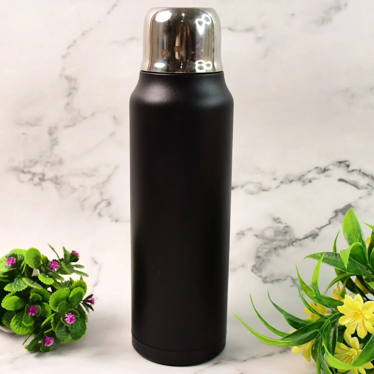 Stainless Steel Vacuum Water Bottle   Hot  Cold Insulated Flask (1000 Ml Approx)