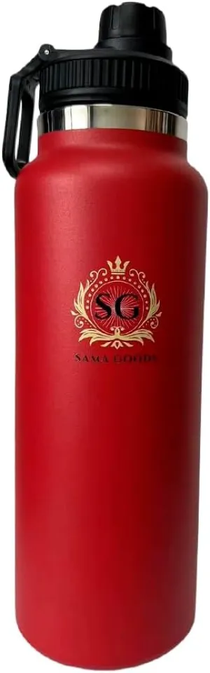 Stainless Steel Water Bottle | Leakproof, Durable & BPA-Free | Double-Wall Insulation for Hot & Cold Drinks | Wide Mouth, Perfect for Travel & Workouts
