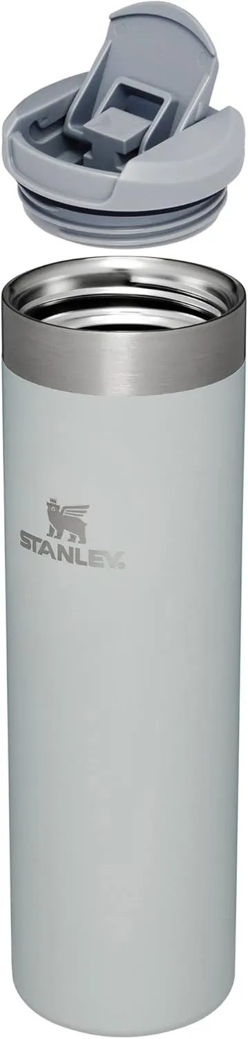 Stanley AeroLight Transit Bottle 20 oz | Locking Drink Through Lid | Leak Resistant Water Bottle or Coffee Travel Mug | Lightweight Insulated Stainless Steel | BPA-Free | Fog Glimmer