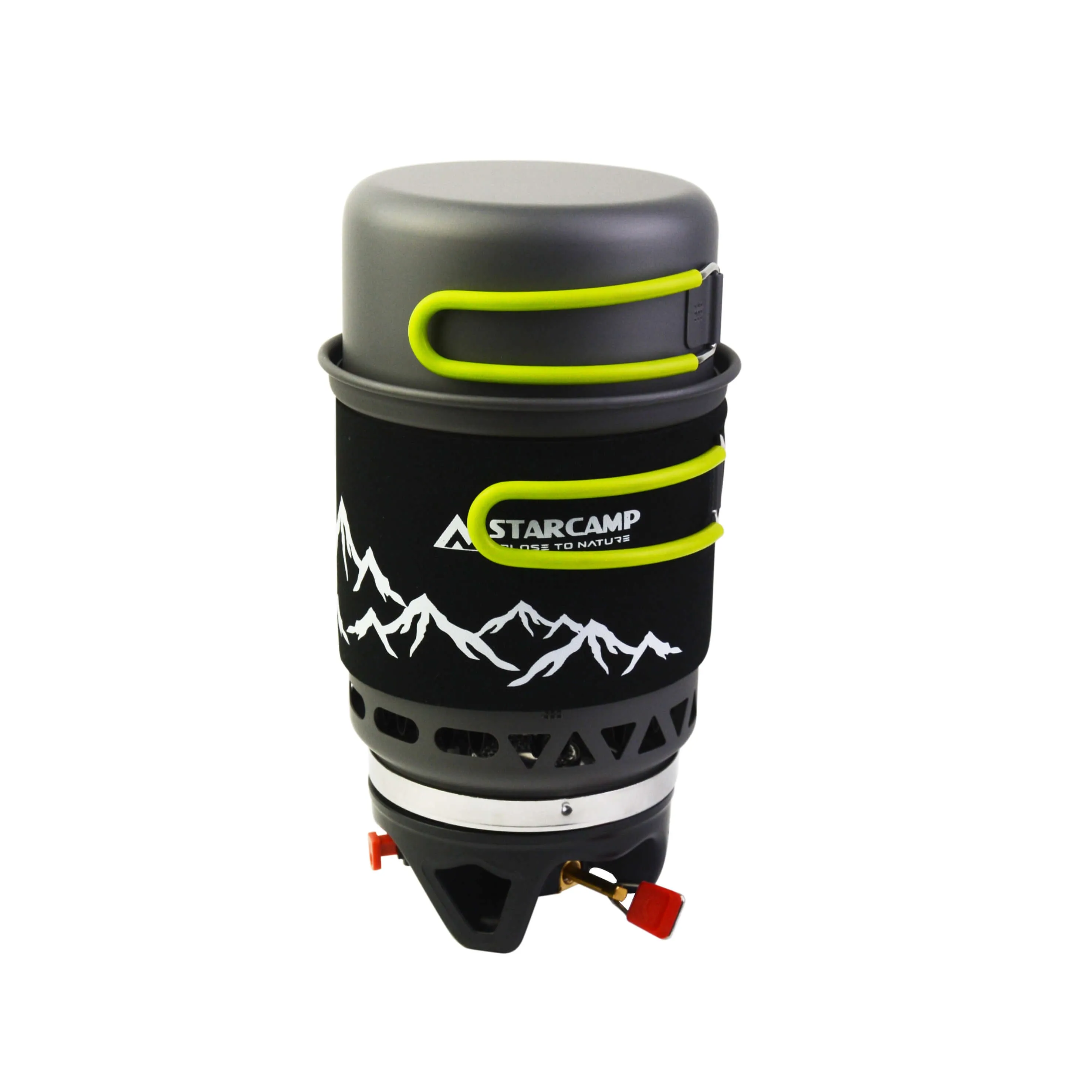 STARCAMP 1000 500ml Outdoor Camping Cooking System Hiking Fastboil Jet Cooker Gas Stove