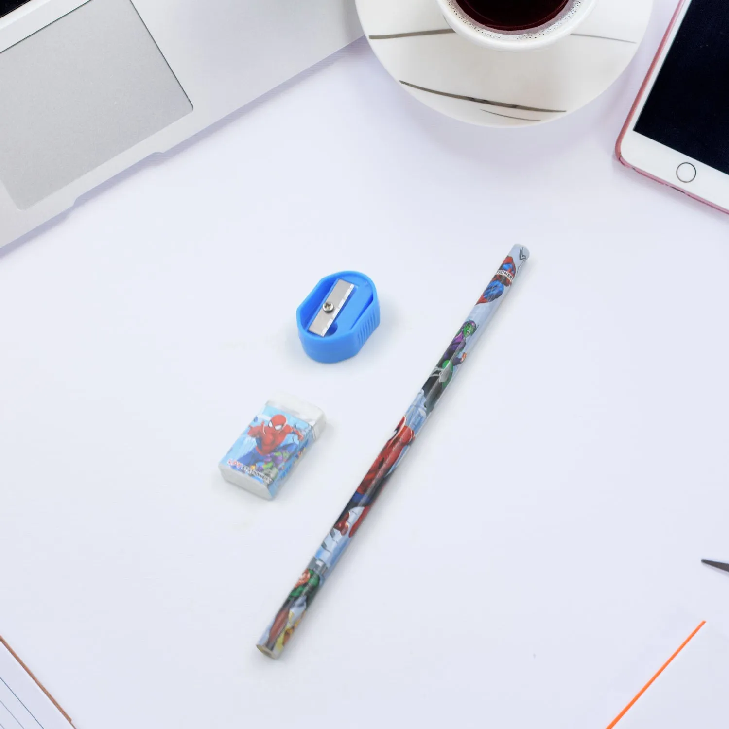 Stationery  Stationery Compass for Return Kids Compass, Pencil (5Pc Pencil Kids Shape Box, Set) Compass Sharpner, Discounted delivery for Fast response & Box, Scale for Pencil School Metal Gift Car Gift Eraser, Case Box, With Kids Birthday