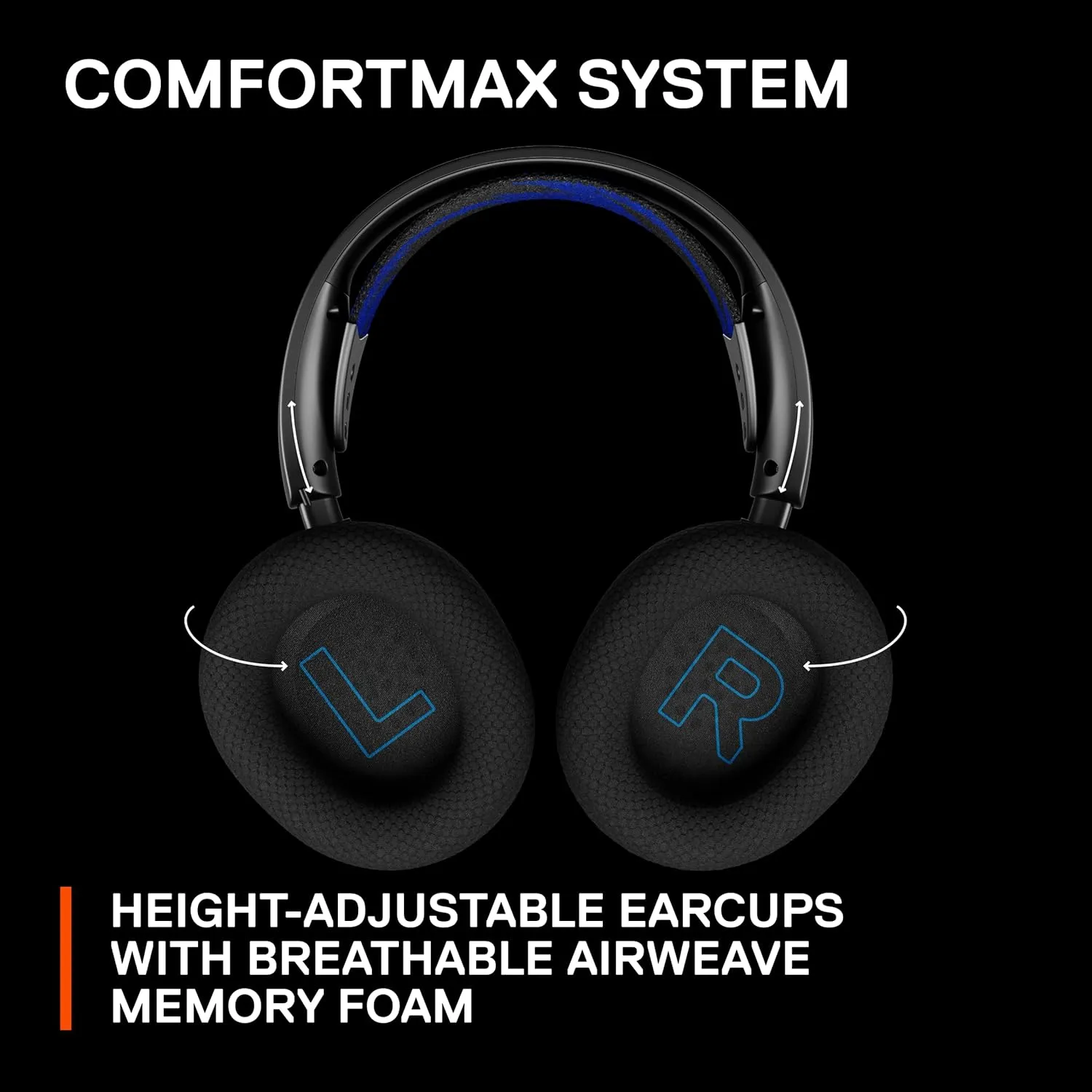 SteelSeries Arctis Nova 4P Wireless Multi-Platform Gaming Headset — 360° Spatial Audio — 2.4GHz High-Speed Wireless — 36 Hr Battery — USB-C — Gen 2 Mic — PlayStation, PC, PSVR 2, Switch