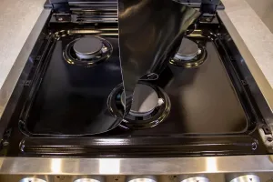 StoveGuard USA-Made, Custom Designed & Precision Cut Stove Cover for Gas Stove Top, Lite Magic Chef RV Gas Range Stove Top Cover