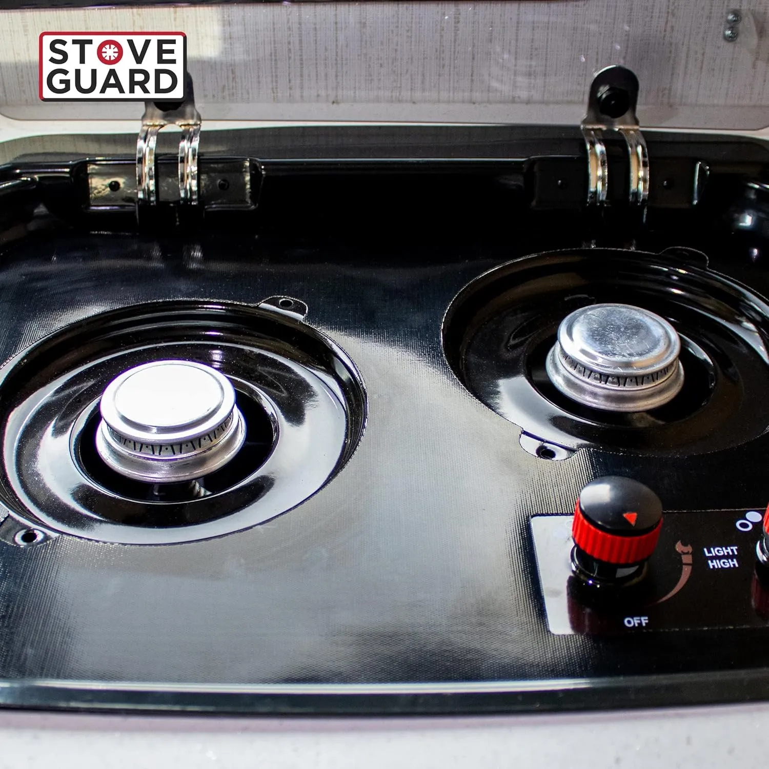 StoveGuard USA-Made, Custom Designed & Precision Cut Stove Cover for Gas Stove Top, Lite Magic Chef RV Gas Range Stove Top Cover