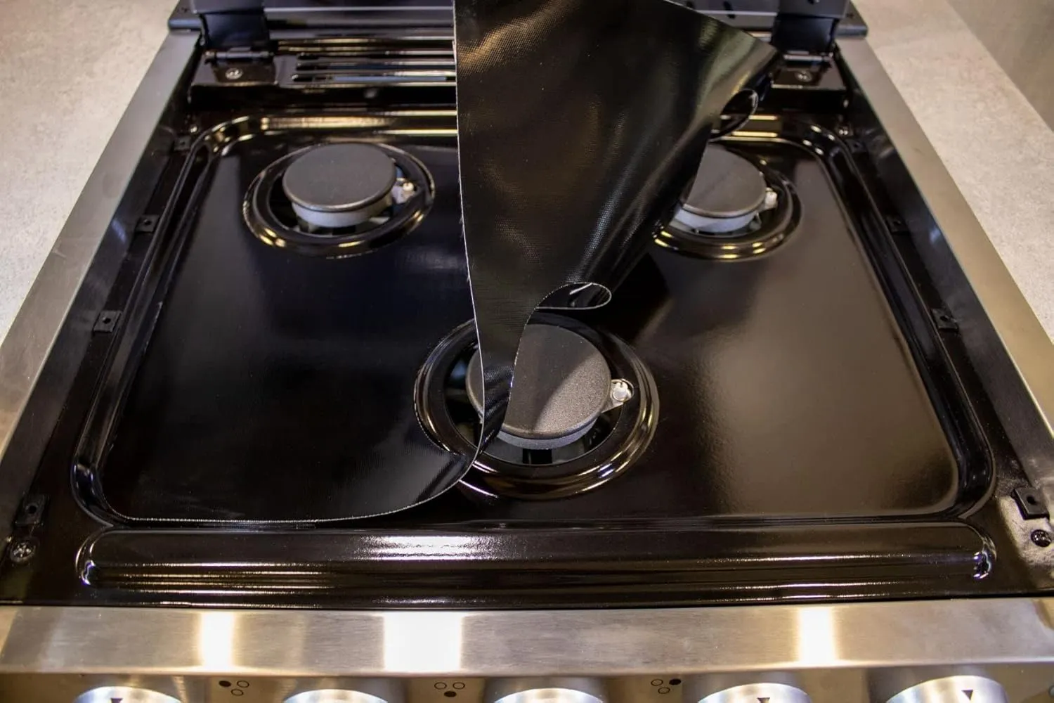 StoveGuard USA-Made, Custom Designed & Precision Cut Stove Cover for Gas Stove Top, Lite Magic Chef RV Gas Range Stove Top Cover
