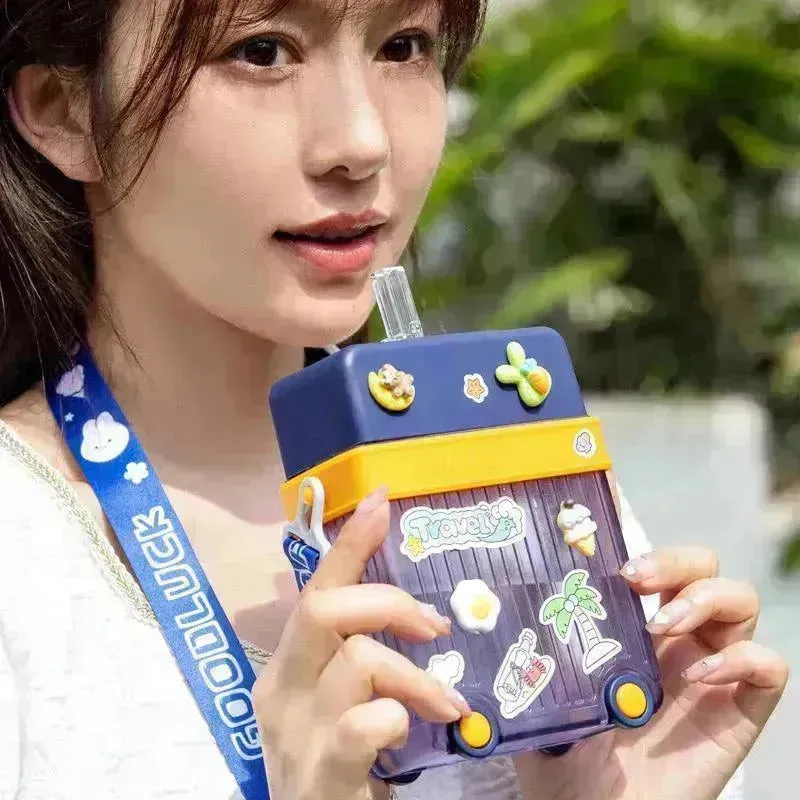 Suitcase Bottle For Kids (450 ml)