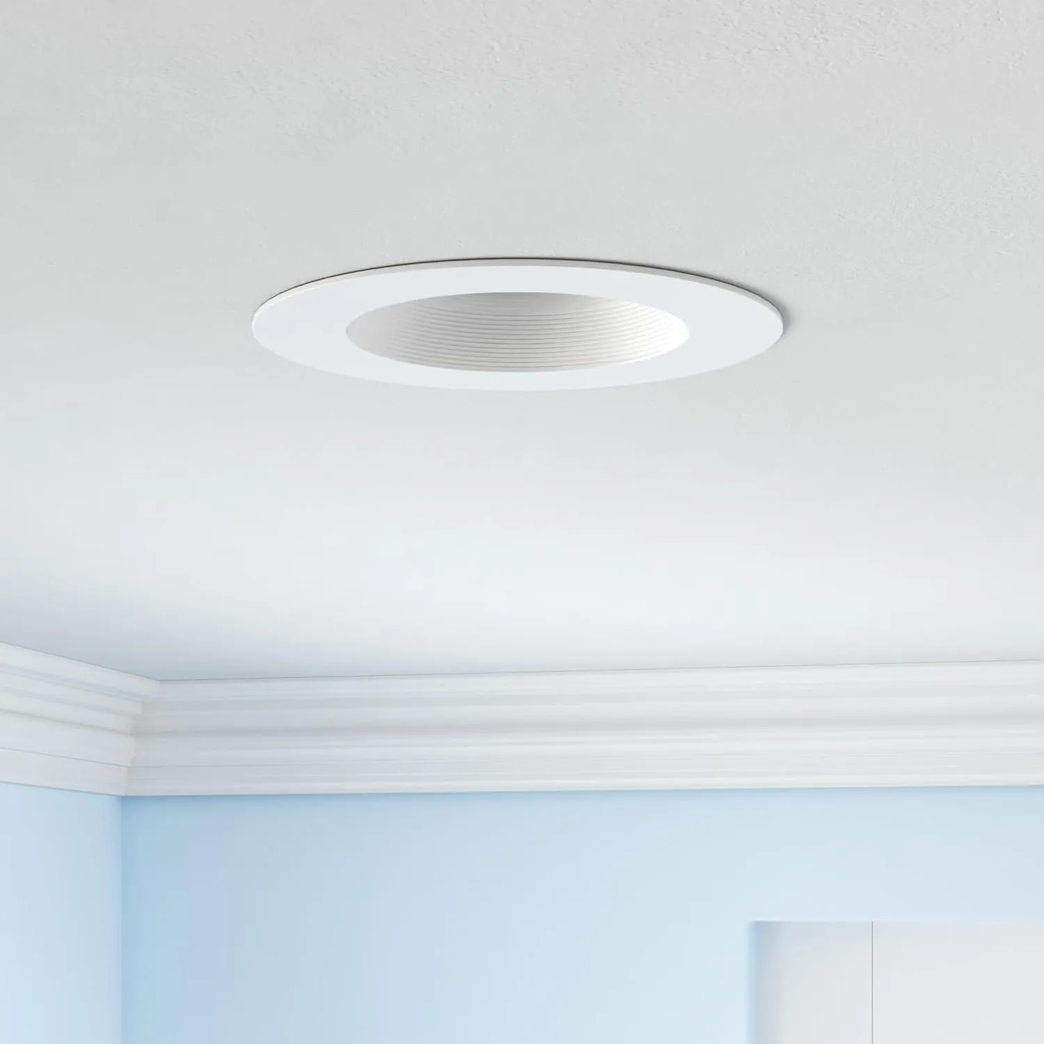 Sunco 12 Pack LED Recessed Lighting 6 Inch, LED Can Lights Retrofit Lighting Downlight, 965 LM, 4000K Cool White, Dimmable, Baffle Trim, 13W=120W, 50000 Lifetime Hours, Damp Rated UL.