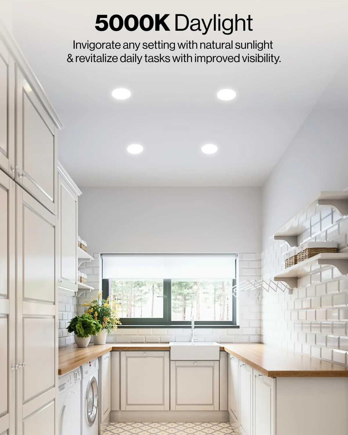 Sunco 12 Pack Retrofit LED Recessed Lighting 6 Inch, Downlight Can Lights for Ceiling, Baffle Trim, 965 LM, 13W (120W Equivalent), 5000K Daylight, Dimmable, Damp Rated UL.