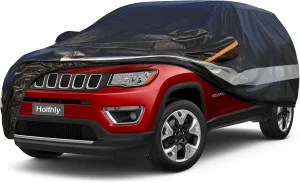 SUV Car Cover Custom Fit Jeep Compass 2006-2025, 100% Waterproof Breathable Outdoor Car Covers, Sun Rain Dust Snow Protection. (Ships from US Warehouse, Arrive Within 3-7 Days)